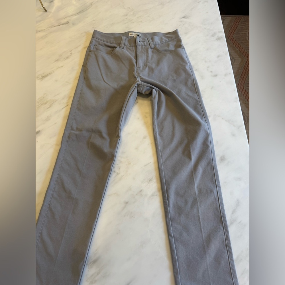 PETER MILLAR YOUTH COLLECTION BOYS' PERFORMANCE TWILL 5 POCKET PANT-Large 11-12
